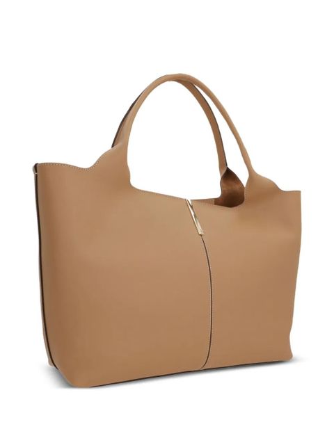 Tod's leather tote bag - Brown - zdjęcie produktu nr 2
