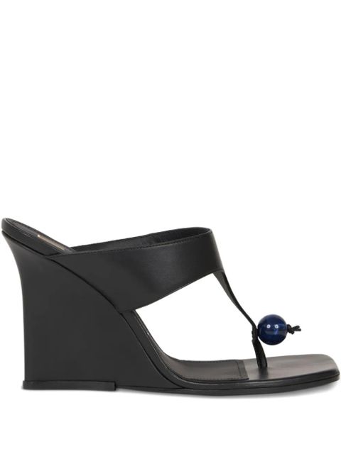ETRO 90mm wedge sandals - Black - zdjęcie produktu nr 1
