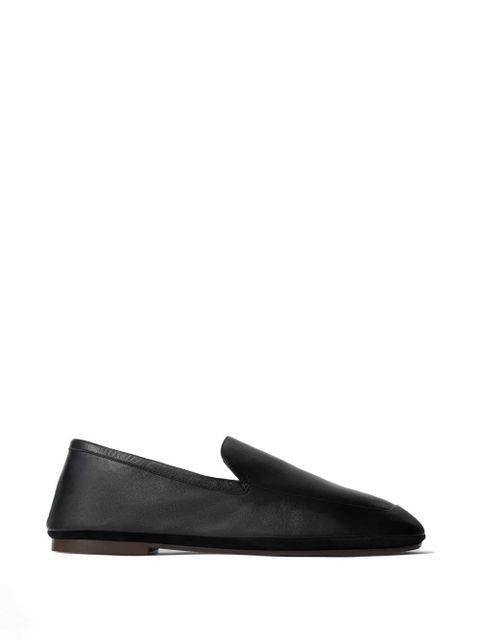 LEMAIRE lined leather slippers - Black - zdjęcie produktu nr 1