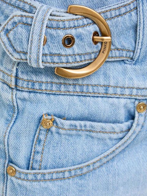 PINKO belted mini skirt - Blue