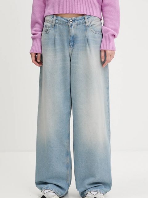 Karl Lagerfeld Jeans jeansy damskie kolor niebieski A3W10071 - zdjęcie produktu nr 1