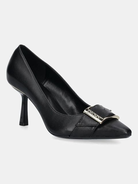 Dkny szpilki skórzane Nashbrook kolor czarny K3544717 - zdjęcie produktu nr 1