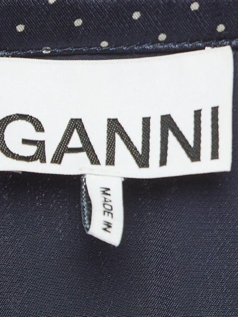 GANNI polka dot-print blouse - Blue - zdjęcie produktu nr 2