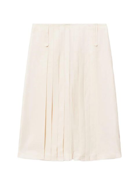 Tory Burch pleated skirt - Neutrals - zdjęcie produktu nr 1