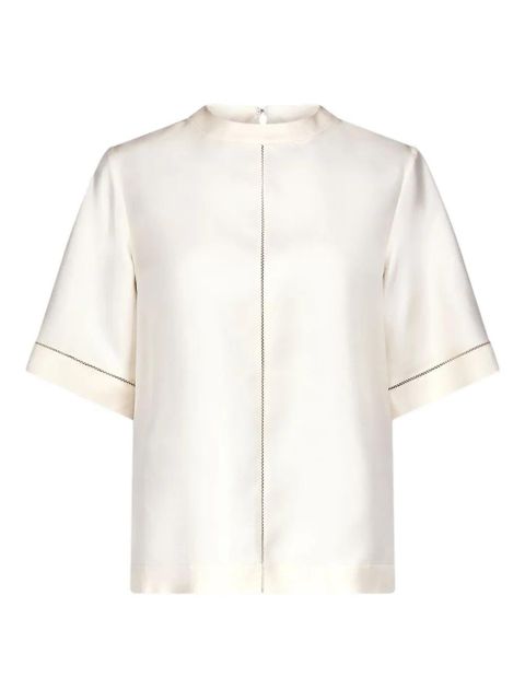 LouLou de Saison Havana lace-stitch top - White - zdjęcie produktu nr 1