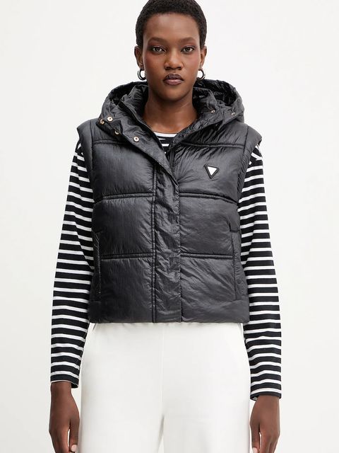 Guess bezrękawnik ERNESTINE kolor czarny zimowy W5YL11 WHDO2 - zdjęcie produktu nr 1