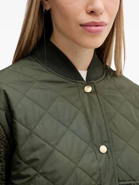 Barbour quilted teddy jacket - Green