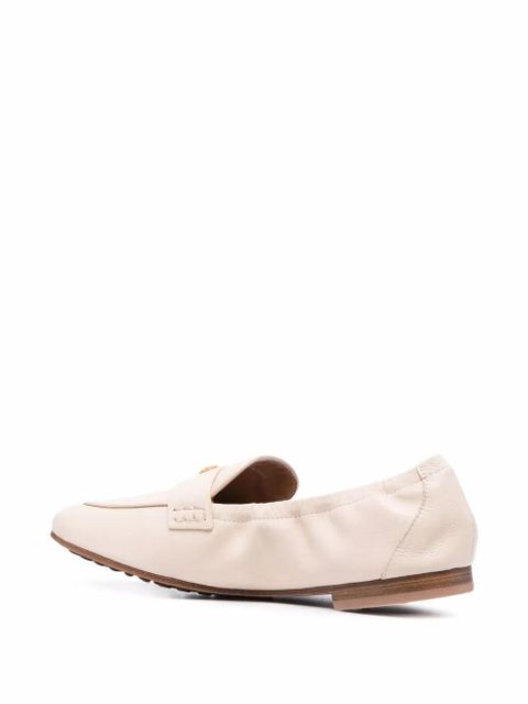 Tory Burch Ballet leather loafers - Neutrals