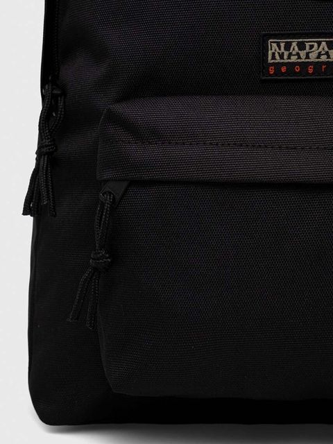 Napapijri plecak kolor czarny duży z aplikacją
