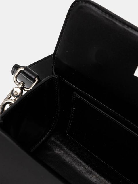 Answear.LAB torebka skórzana kolor czarny