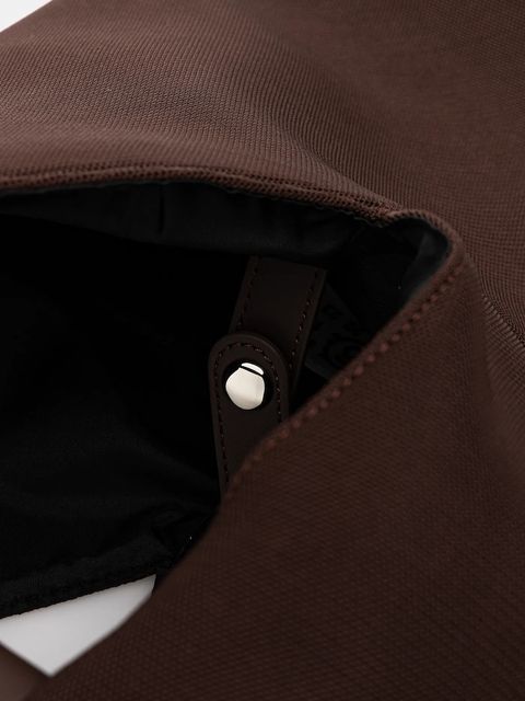 MM6 Maison Margiela torebka kolor brązowy S54WD0043.P6414.T2625
