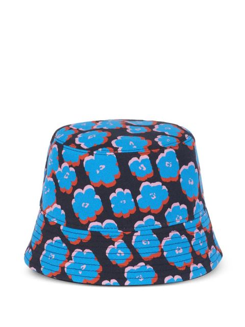 Lanvin floral bucket hat - Black - zdjęcie produktu nr 2