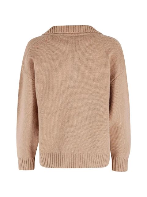 Weekend Max Mara V-neck sweater - Neutrals - zdjęcie produktu nr 2