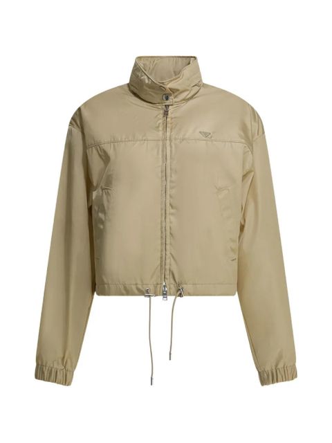 Prada zip-up long-sleeve puffer jacket - Neutrals - zdjęcie produktu nr 1