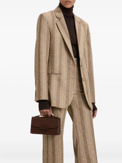 Victoria Beckham mini Dorian shoulder bag - Brown