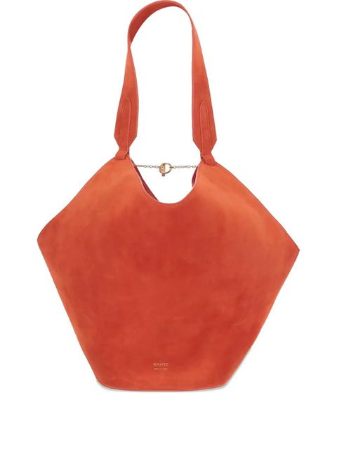 KHAITE hexagonal-shaped tote bag - Orange - zdjęcie produktu nr 1