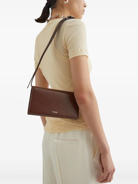 Jil Sander small All-Day crossbody bag - Brown