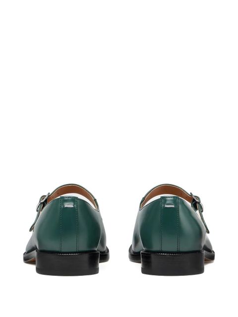 Maison Margiela Tabi mary-jane brushed leather - Green - zdjęcie produktu nr 2