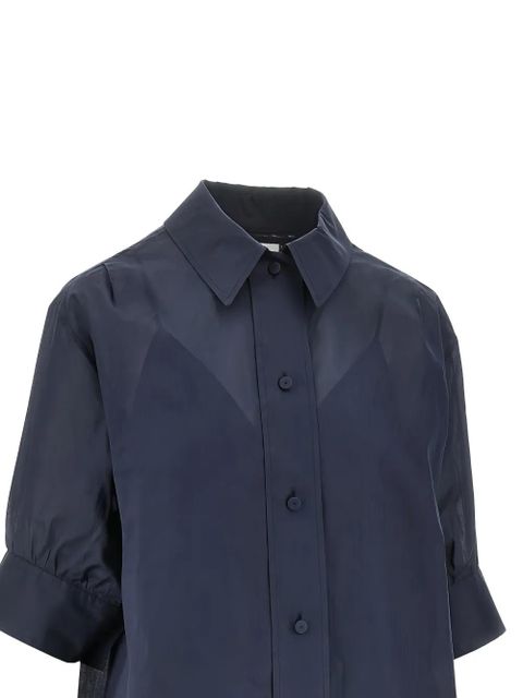 Jil Sander organdy buttoned shirt - Blue - zdjęcie produktu nr 2