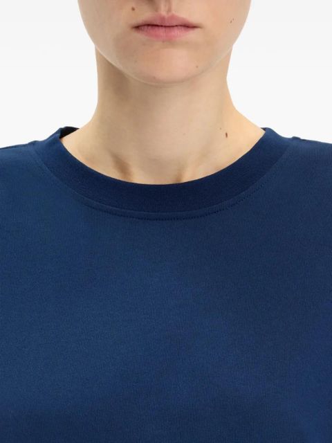 Jean Paul Gaultier long-sleeve twisted cotton bodysuit - Blue - zdjęcie produktu nr 2