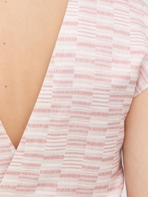 Tiger Of Sweden sukienka kolor różowy midi rozkloszowana