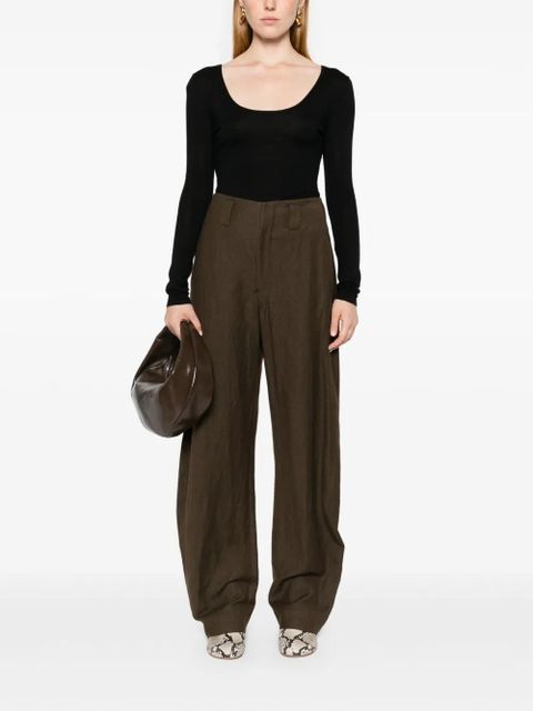 Gabriela Hearst Emily bodysuit - Black - zdjęcie produktu nr 2