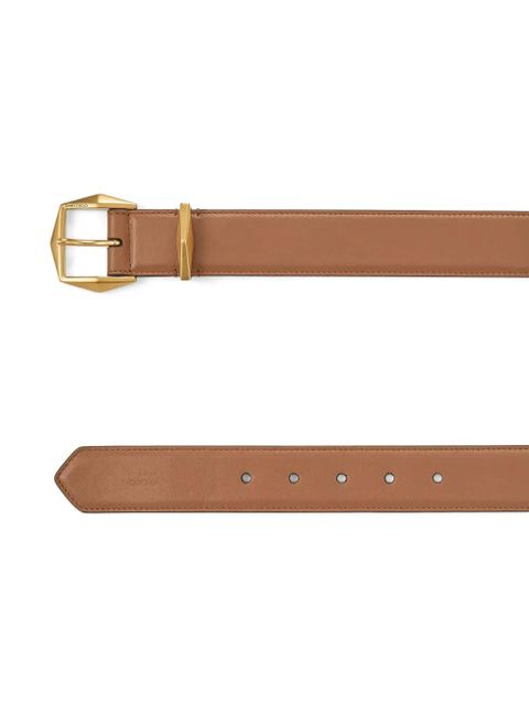 Jimmy Choo Diamond belt - Brown