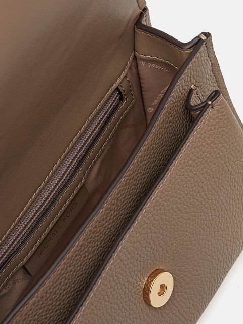 MICHAEL Michael Kors torebka skórzana kolor beżowy 30T4GC7L3T