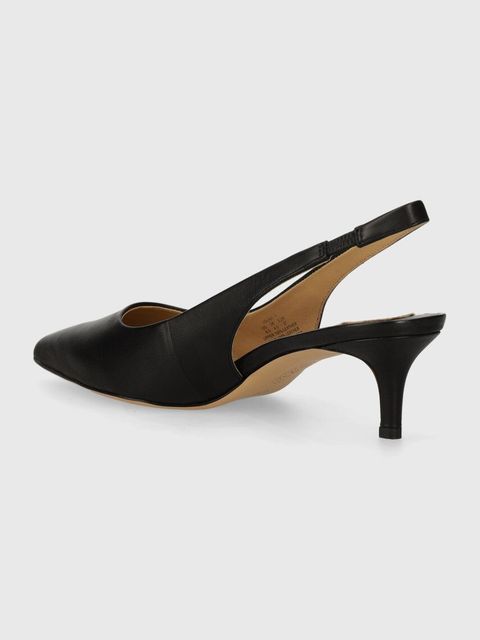 Lauren Ralph Lauren szpilki skórzane Lolah kolor czarny 802927937001