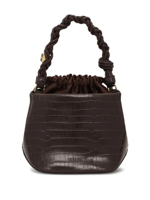 GANNI Bou bucket bag - Brown