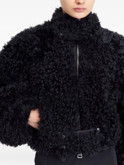 16Arlington Nofre shearling jacket - Black