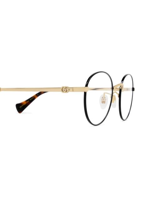 Gucci Eyewear round-frame glasses - Black