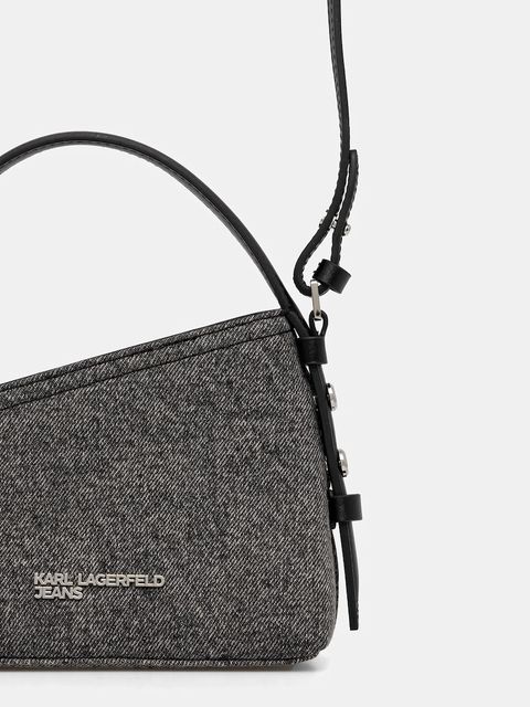 Karl Lagerfeld Jeans torebka kolor czarny B1W30190 - zdjęcie produktu nr 2