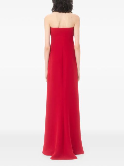 Valentino Garavani cady couture long dress - Red