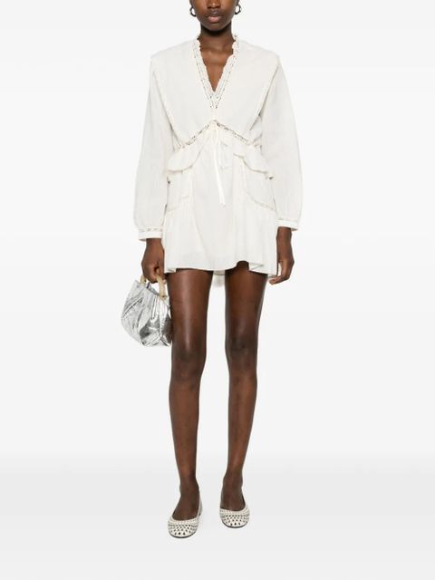 MARANT ÉTOILE Damya mini dress - Neutrals - zdjęcie produktu nr 2