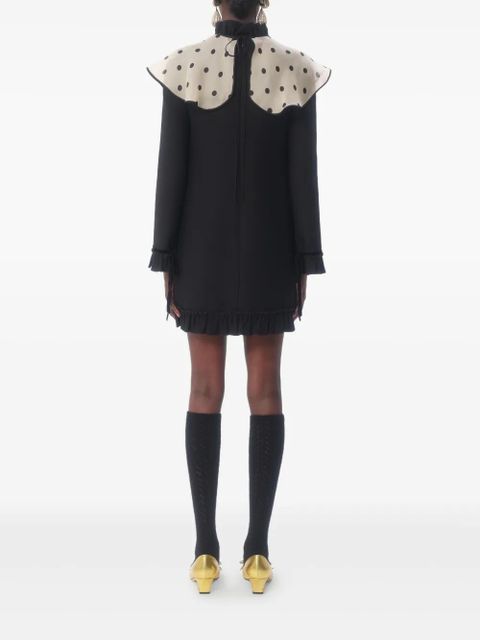 Valentino Garavani Crepe Couture mini dress - Black