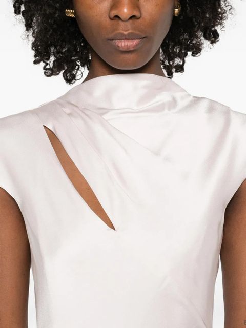 Max Mara Envers draped jumpsuit - Pink