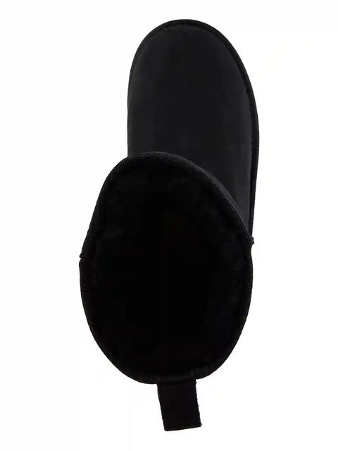 Emu Australia śniegowce zamszowe Stinger Lo Flatform kolor czarny W13190