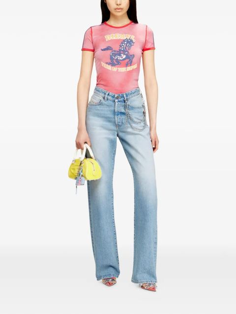 Diesel horse graphic T-shirt - Pink - zdjęcie produktu nr 2