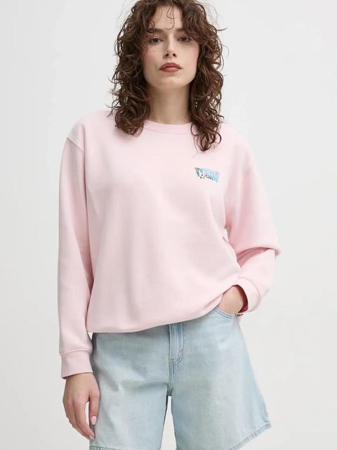 Levi's bluza damska kolor różowy gładka A8800 - zdjęcie produktu nr 1