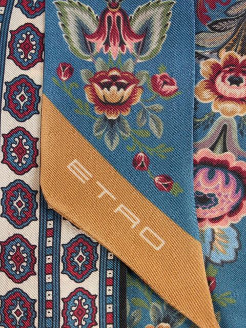 ETRO paisley-print scarf - Blue - zdjęcie produktu nr 2