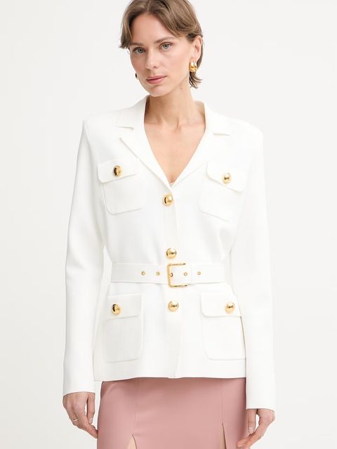 Elisabetta Franchi marynarka damska z wiskozą - zdjęcie produktu nr 1