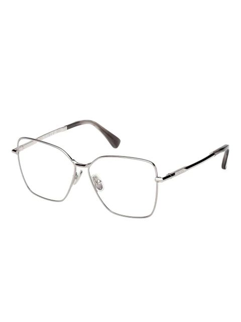 Max Mara Eyewear square-frame glasses - Silver - zdjęcie produktu nr 1