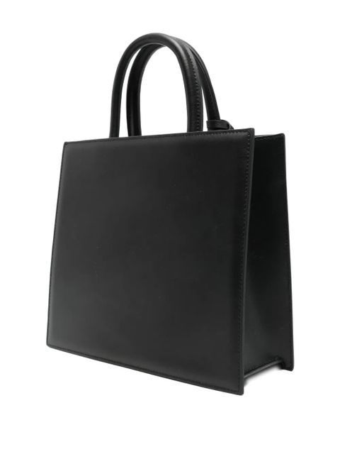 MC2 Saint Barth midi logo tote bag - Black - zdjęcie produktu nr 2