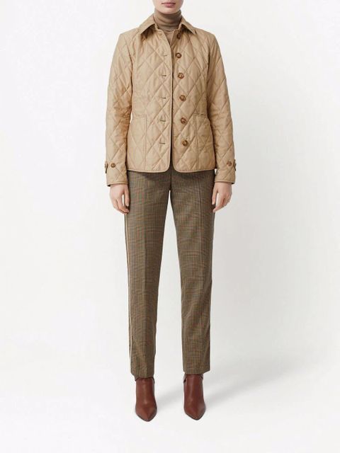 Burberry diamond-quilted jacket - Neutrals - zdjęcie produktu nr 2