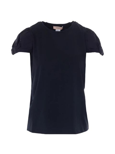 TWINSET crew neck short-seeve T-shirt - Black - zdjęcie produktu nr 1