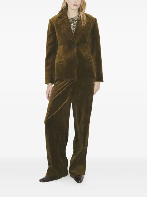 Tory Burch corduroy trousers - Brown