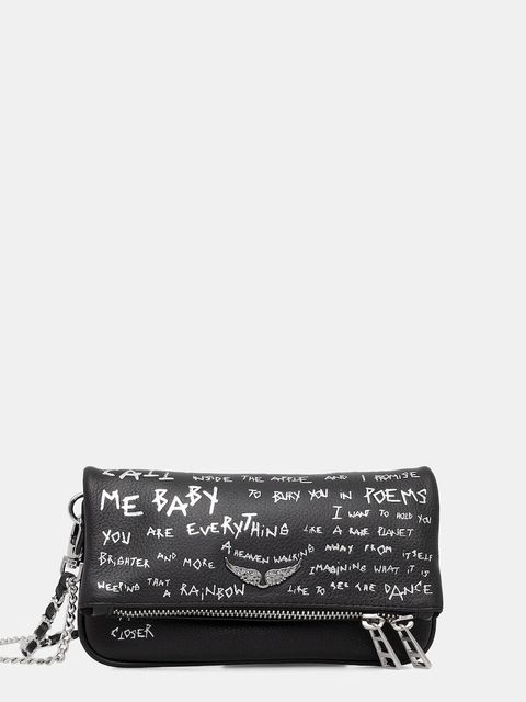 ZADIG&VOLTAIRE torebka skórzana kolor czarny LWBA03907 - zdjęcie produktu nr 1