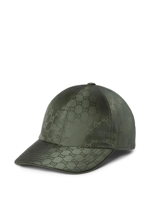 Gucci GG Supreme jacquard baseball cap - Green - zdjęcie produktu nr 1