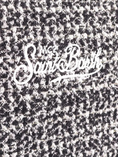 MC2 Saint Barth fringed-detail tote bag - Black